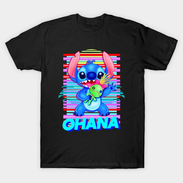 OHANA T-Shirt by ryanvincentart